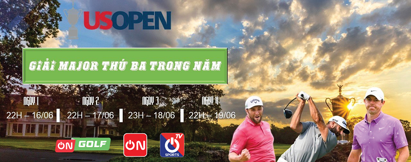 US Open 2022: Giải đấu Golf “khó nhất” nước Mỹ khởi tranh trên VTVcab