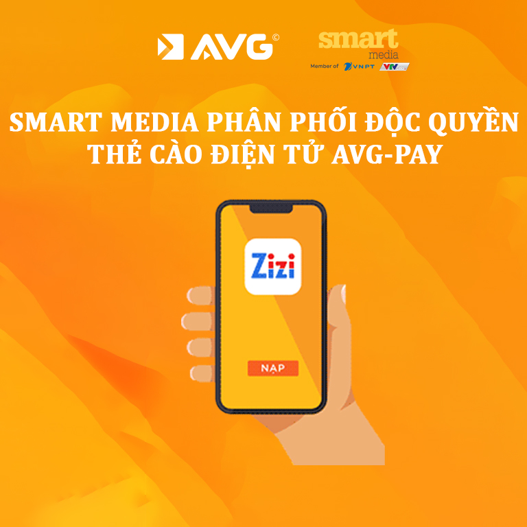 SMART MEDIA TRỞ THÀNH ĐẠI LÝ ĐỘC QUYỀN PHÂN PHỐI THẺ CÀO AVG-PAY VÀ THIẾT BỊ TRUYỀN HÌNH AVG