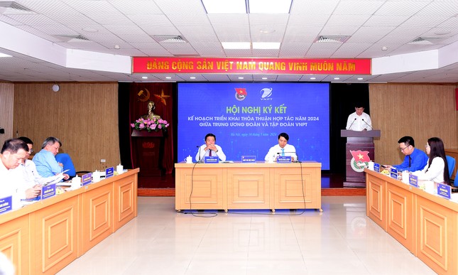 Trung ương Đoàn và VNPT ký kết thỏa thuận hợp tác năm 2024