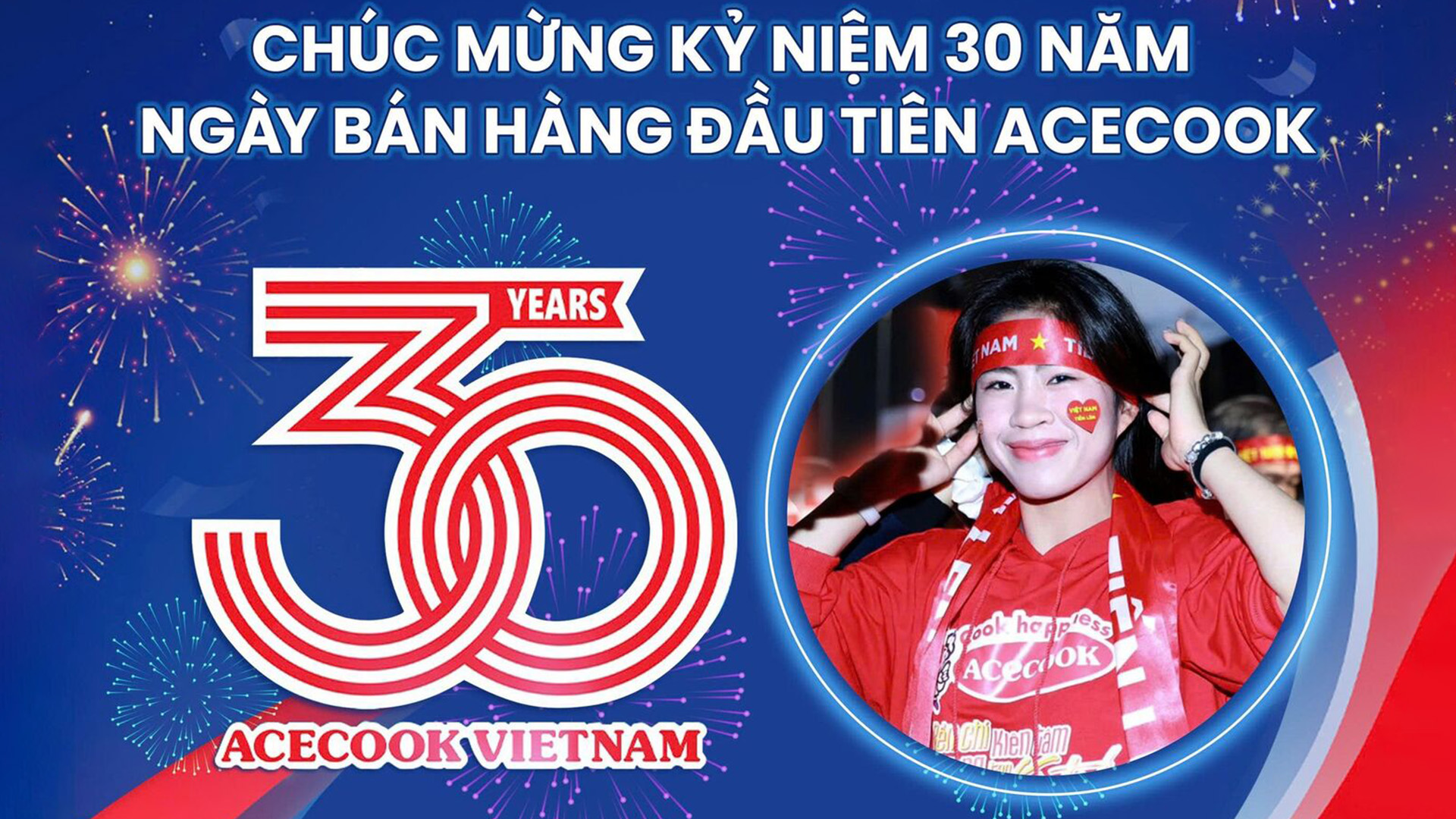 Cầu thủ Thanh Nhã gửi lời tri ân hành trình 30 năm Acecook đồng hành cùng người Việt